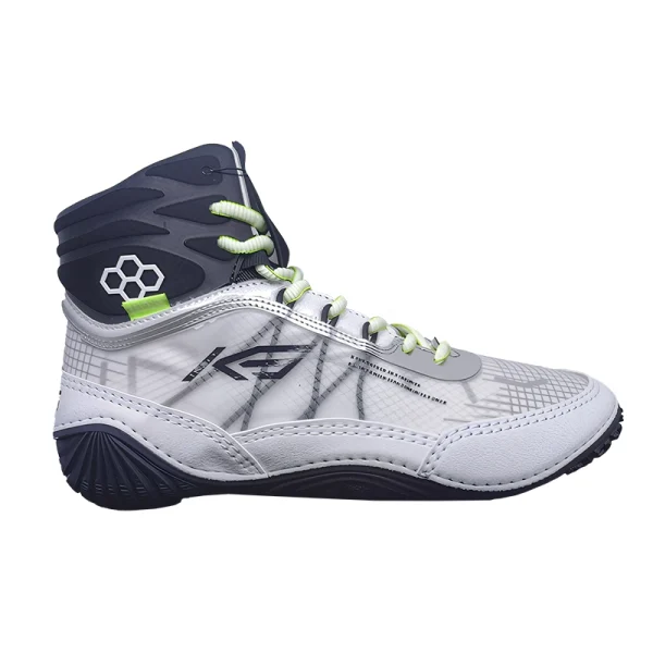 Wrestling Shoes - Yang White lime - PO921