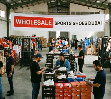 Wholesale sports shoes supplier warehouse in Dubai - Saiefeinu